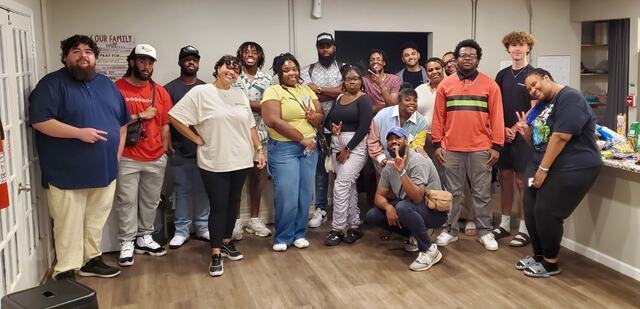 CHH Austin group photo at Raps & Snacks